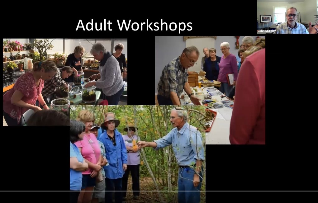 Adults in Horticulture Therapy Programs at Bullington Gardens